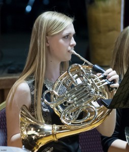 Youth Orchestra horn player