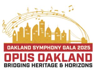 Oakland Symphony 2025 Gala logo with skyline