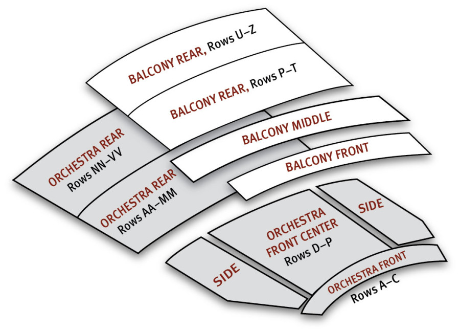 Paramount Theater Oakland Seating Chart